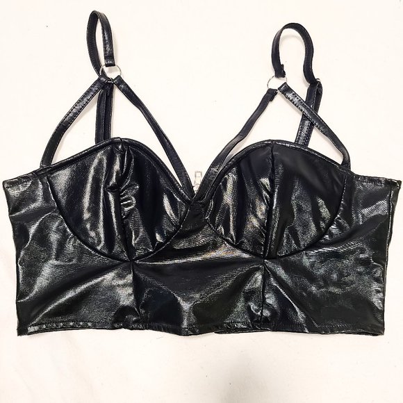 Top faux leather - Picture 1 of 1